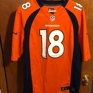Nike Peyton Manning On Field NFL Broncos Jersey